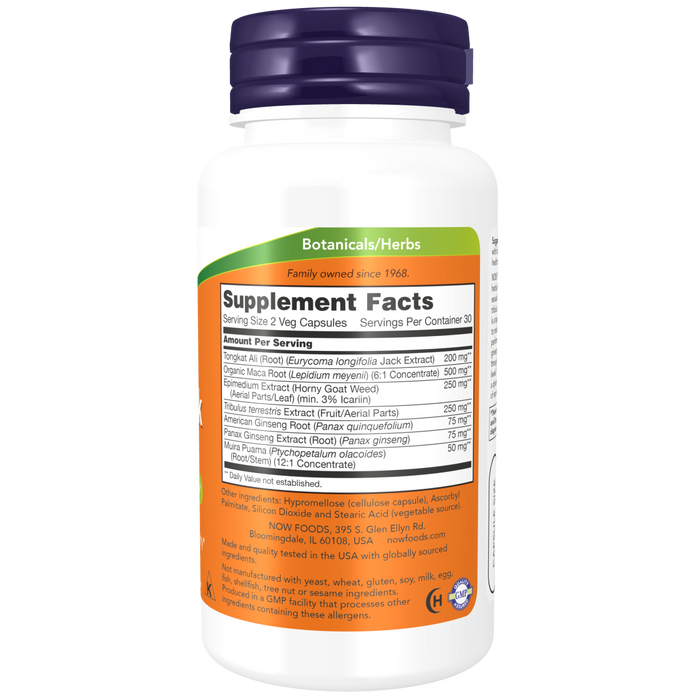 Now Foods Testojack 200™ mg - 60 Capsules Temporoary - Health As It Ought to Be