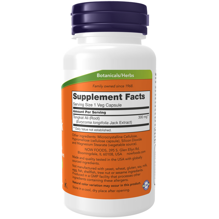 Now Foods TestoJack 300™ mg - 60 Veg Capsules - Health As It Ought to Be