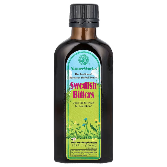 NatureWorks Swedish Bitters Liquid Extract - 3.38 fl oz.