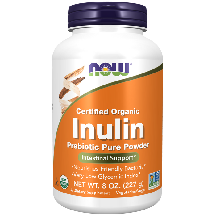 Now Foods Inulin Prebiotic Powder - 8 oz.