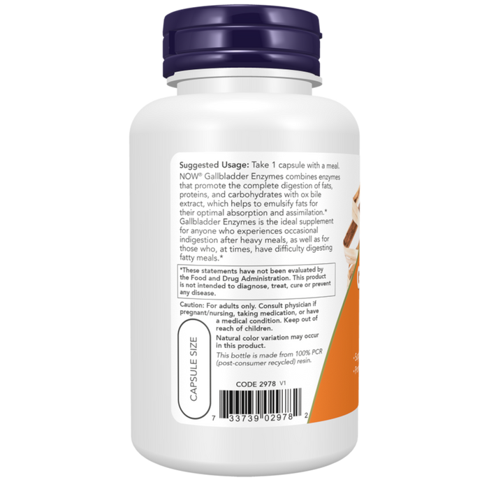 Now Foods Gallbladder Enzymes - 90 Veg Capsules