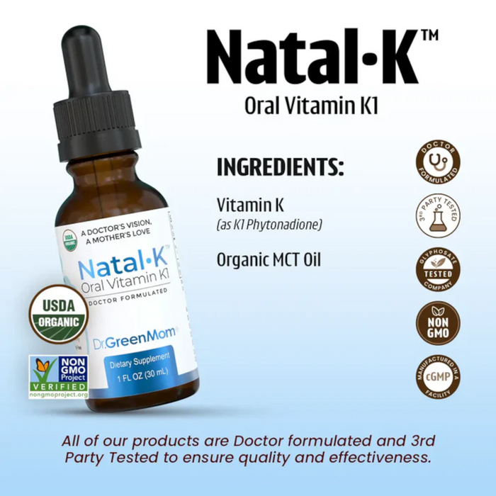 Dr. Green Mom Natal K - 1 oz. - Health As It Ought to Be
