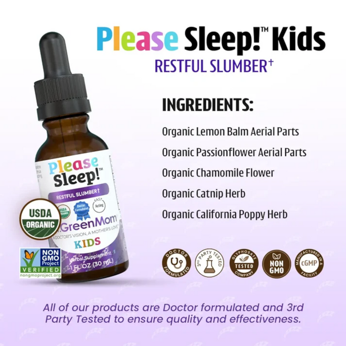 Dr. Green Mom Please Sleep - 1 fl oz.
