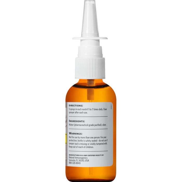 Natural Immunogenics Corp. Argentyn 23® Bio-Active Colloidal SILVER Nasal Spray 2 fl. oz.
