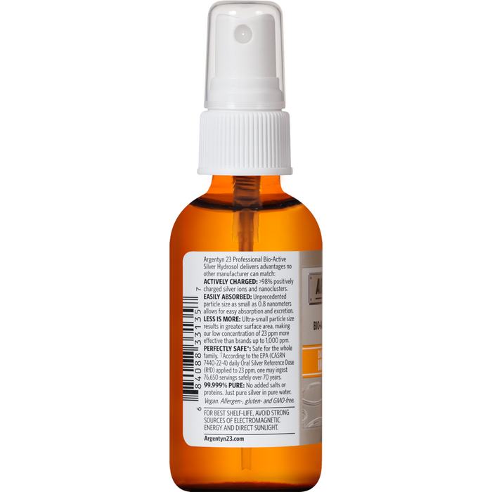 Natural Immunogenics Corp. Argentyn 23® Colloidal SILVER Throat Spray- 2 oz. - Health As It Ought to Be