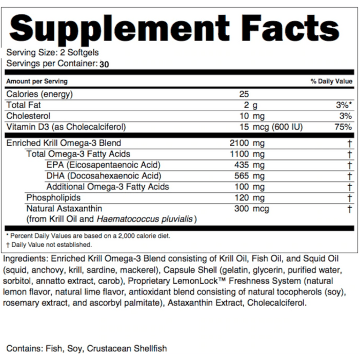 3 Care Therapeutics Turbo Krill - 60 Softgels - Health As It Ought to Be