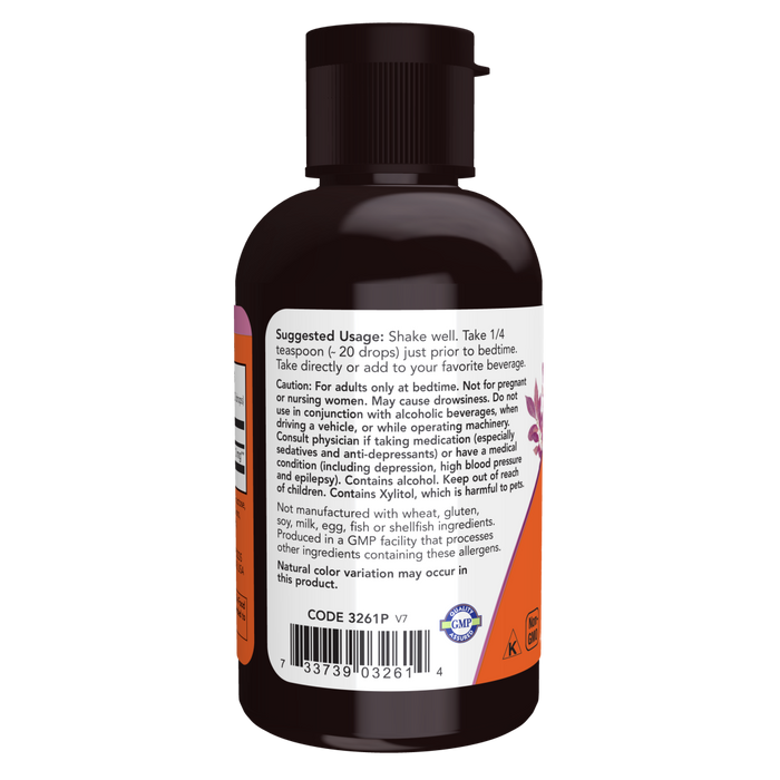 Now Foods Liquid Melatonin 3 mg - 2 fl oz. - Health As It Ought to Be