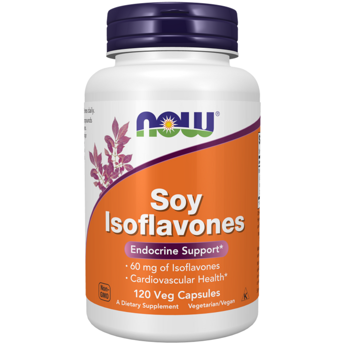 Now Foods Soy Isoflavones 60 mg - 120 Veg Capsules