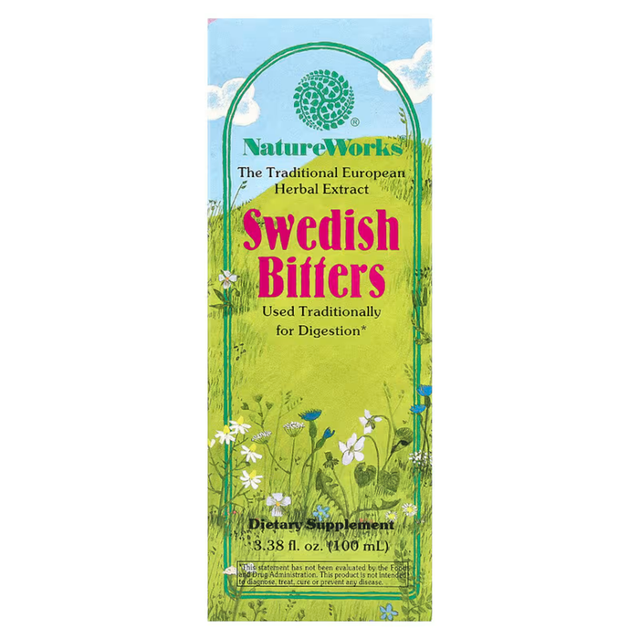 NatureWorks Swedish Bitters Liquid Extract - 3.38 fl oz.