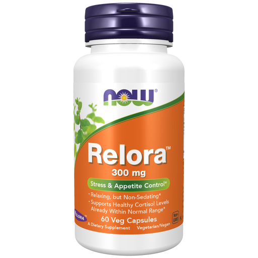 Now Foods Relora®300 mg - 60 Veg Capsules - Health As It Ought to Be