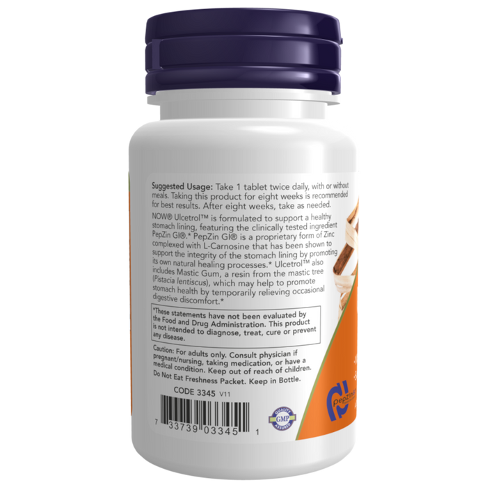 Now Foods Ulcetrol - 60 Tablets - Health As It Ought to Be