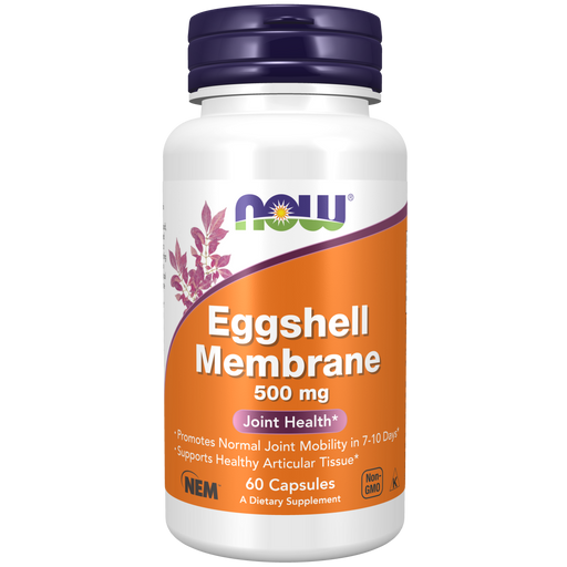 Now Foods EggShell Membrane 500 mg - 60 Capsules - Health As It Ought to Be