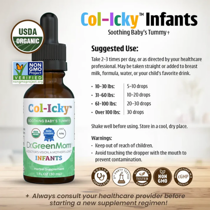 Dr. Green Mom Infants Col-Icky - 1 oz.
