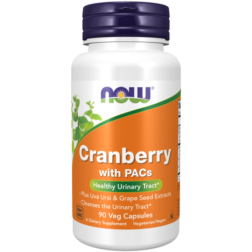 Now Foods Cranberry with PACs - 90 Veg Capsules - Health As It Ought to Be