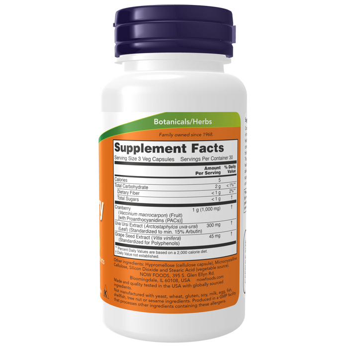 Now Foods Cranberry with PACs - 90 Veg Capsules - Health As It Ought to Be