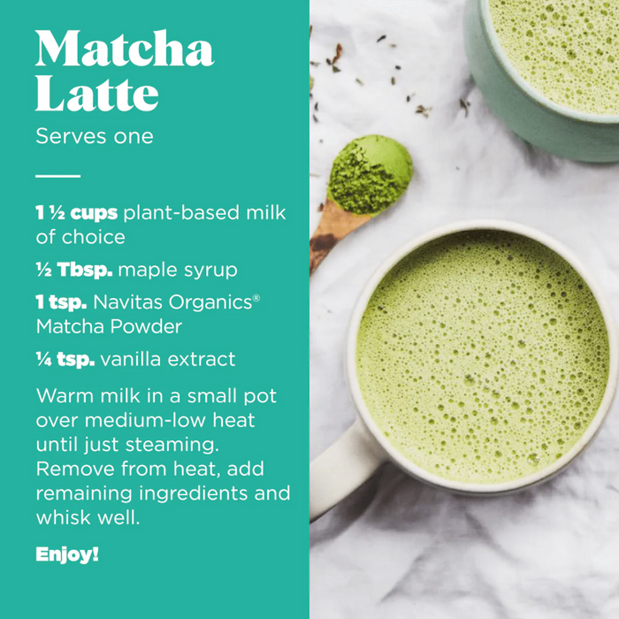 Navitas Matcha Powder - 3 oz. - Health As It Ought to Be