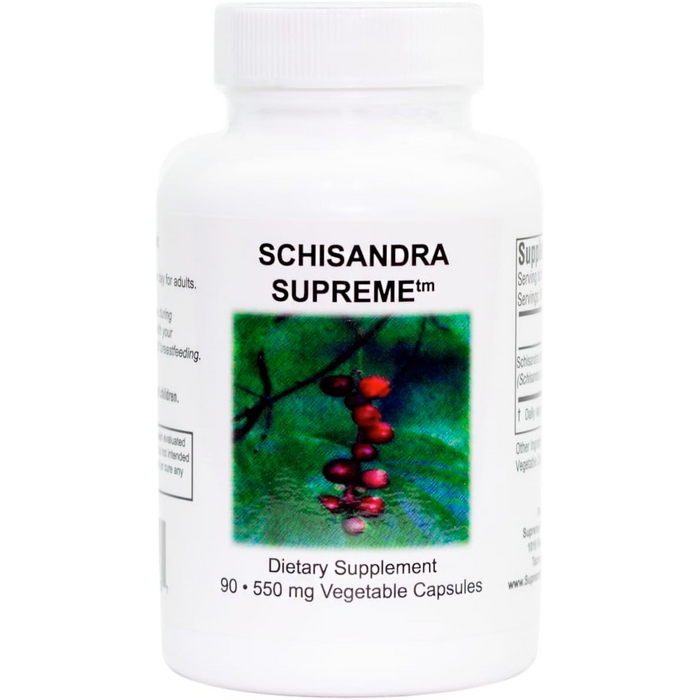 Supreme Nutrition Schisandra 550 mg - 90 Vegetable Capsules