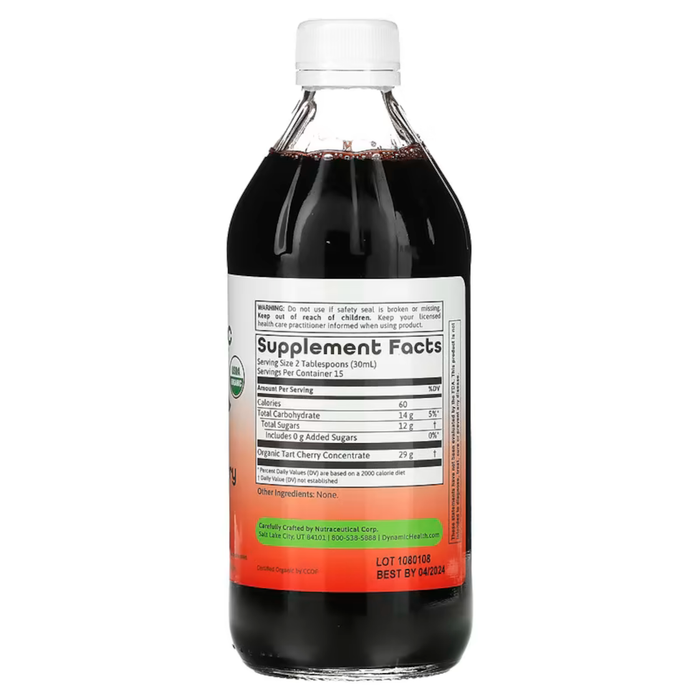 Dynamic Health Laboratories Tart Cherry Concentrate - 16 fl oz. - Health As It Ought to Be