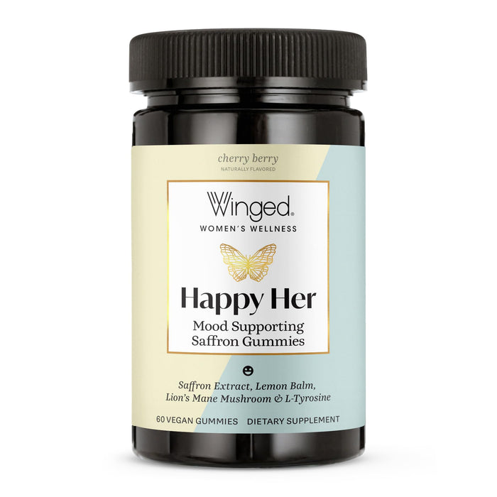 Winged Nutrition LLC Happy Her - 60 Gummies PATIENT ONLY - Health As It Ought to Be