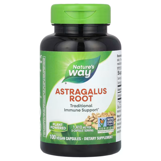 Nature's Way Astragalus 470 mg - 100 Capsules - Health As It Ought to Be