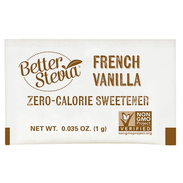 Now Foods Better Stevia French Vanilla 75 packets PATIENT ONLY - Health As It Ought to Be