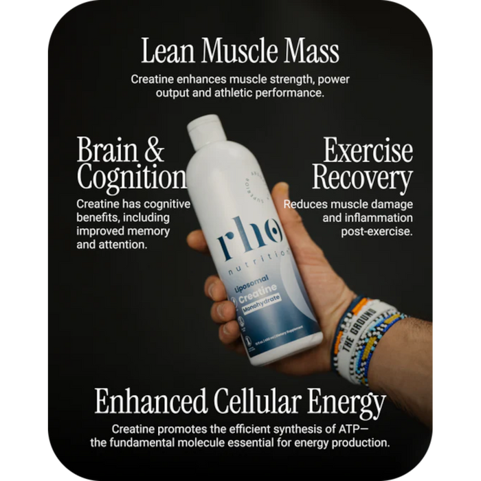 Rho Nutrition Liposomal Creatine Monohydrate - 30 servings Creamy Vanilla