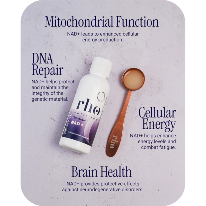 Rho Nutrition Liposomal NAD+ - 30 Servings Lemon Zest