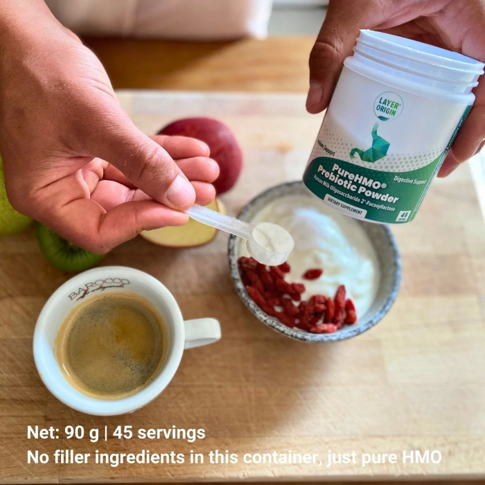 Layer Origin PureHMO® Human Milk Oligosaccharide (HMO 2'FL) Prebiotic Powder - 4.6 oz.