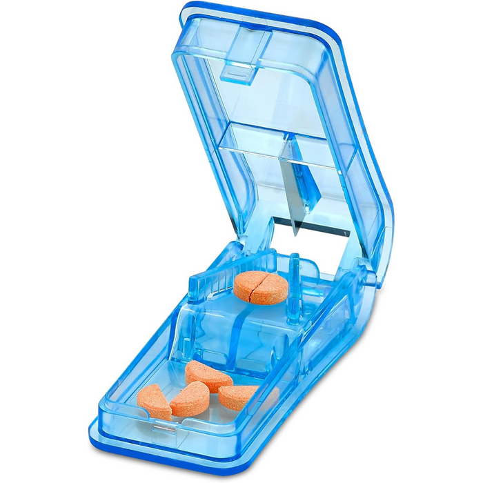 MEDca V-Grip Pill Cutter and Crusher with Storage Case