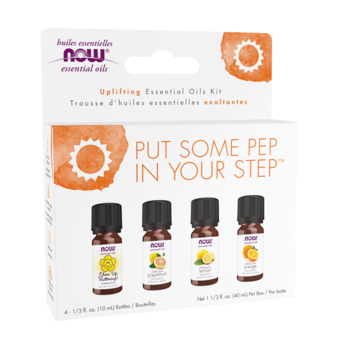 Now Foods Put Some Pep In Your Step Essential Oils Kit