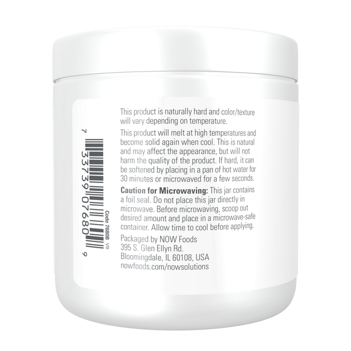 Now Foods Cocoa Butter - 7 oz. - Health As It Ought to Be