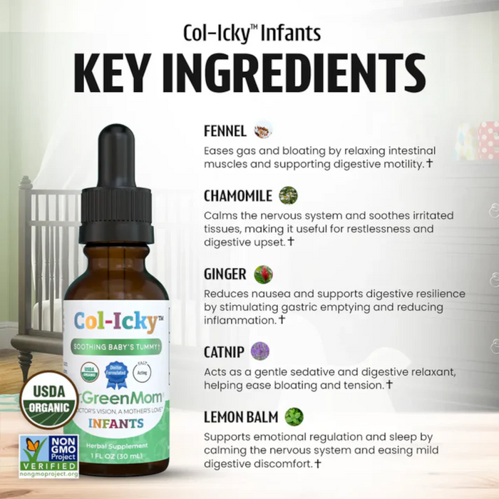 Dr. Green Mom Infants Col-Icky - 1 oz.