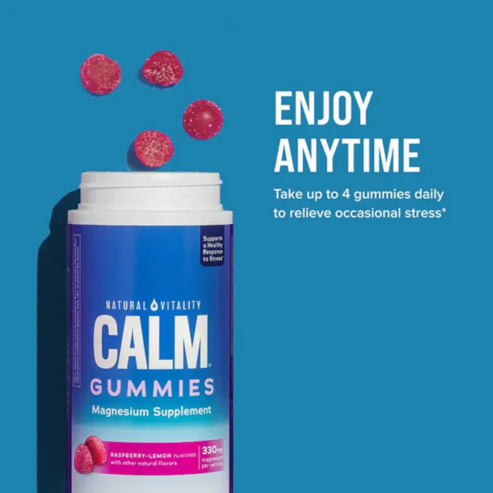 Natural Vitality Natural Calm Gummies - 120 Gummies - Health As It Ought to Be