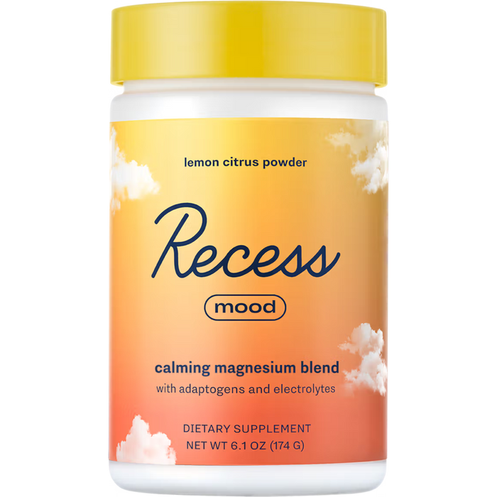 Recess Mood Power Lemon Citrus Powder 6.1 oz PATIENT ONLY - Health As It Ought to Be