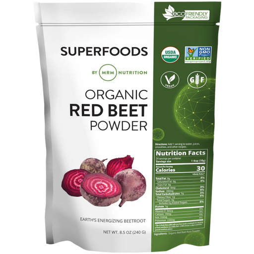 MRM Superfoods - Organic Red Beet Powder - 8.5 oz. - Health As It Ought to Be