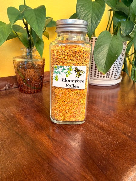 Honey is Love Bee Pollen 8 oz jar