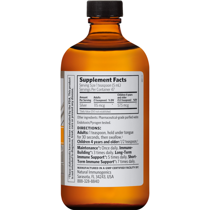 Natural Immunogenics Corp. Argentyn 23® Colloidal SILVER - 8 oz. - Health As It Ought to Be
