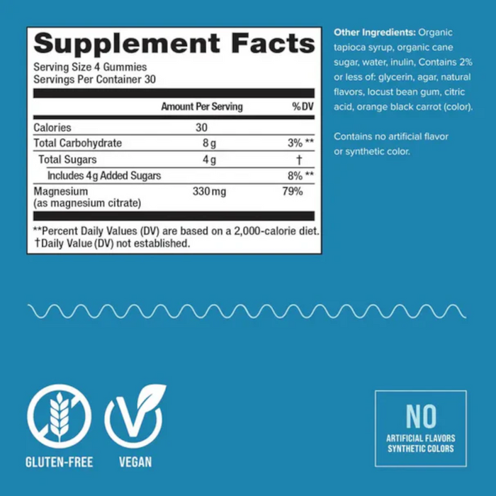 Natural Vitality Natural Calm Gummies - 120 Gummies - Health As It Ought to Be