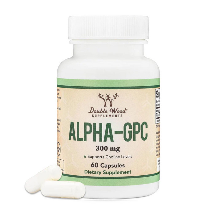 Double Wood Supplements Alpha GPC - 60 Capsules - Health As It Ought to Be