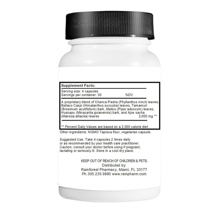 zSTACY Rainforest Pharmacy Amazon Spiro 650 mg - 120 Vegetarian Capsules - Health As It Ought to Be
