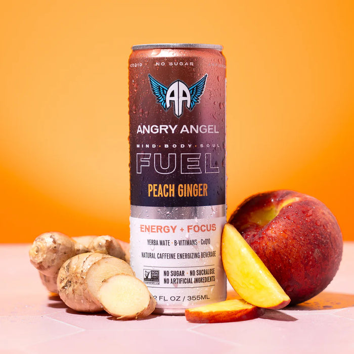 Angry Angel Energy + Focus - 12 fl oz.