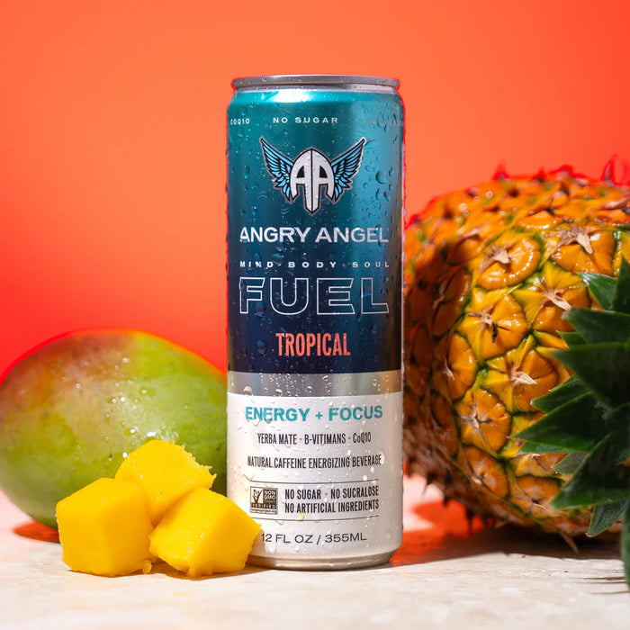 Angry Angel Energy + Focus - 12 fl oz.