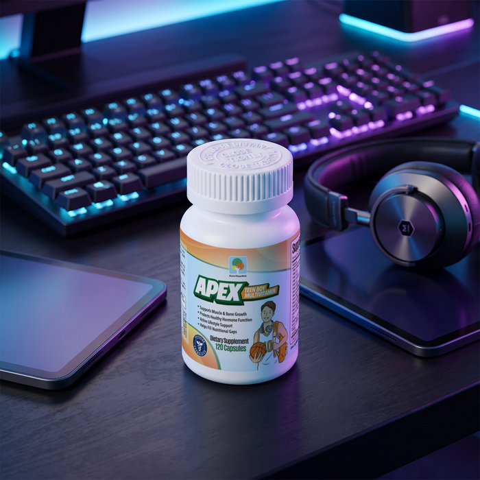 Raise Them Well APEX: Daily Multivitamin for Teen Boys
