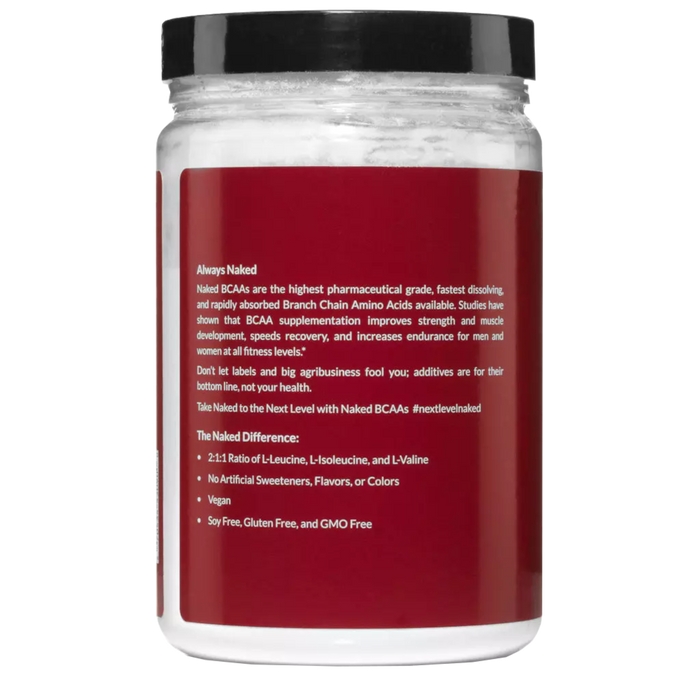 Naked Nutrition Naked Branched Chain Amino Acids - 1.1 lb - Health As It Ought to Be