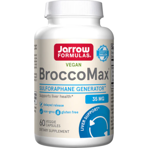 Jarrow Formulas BroccoMax - 60 Veggie Capsules - Health As It Ought to Be