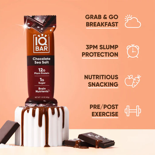IQBar Chocolate Sea Salt PATIENT ONLY - Health As It Ought to Be
