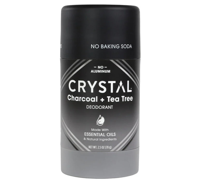Crystal Charcoal and Tea Tree Deodorant - 2.5 oz. PATIENT ONLY - Health As It Ought to Be