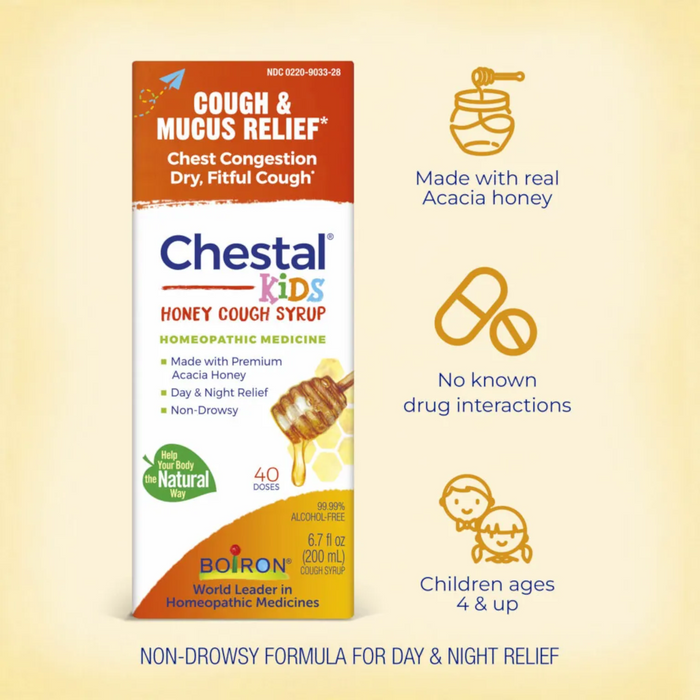 Boiron Children's Chestal® Honey Cough Syrup - 6.7 fl oz.