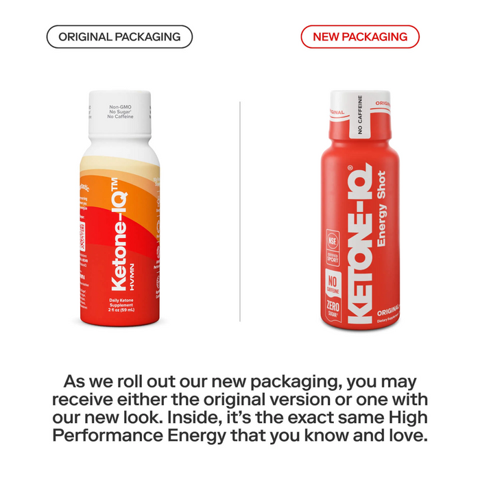 Ketone-IQ Energy Shot Caffeine Free - Health As It Ought to Be
