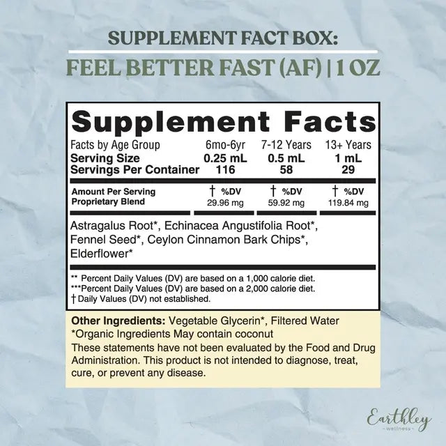 Earthley Feel Better Fast - 1 fl oz.